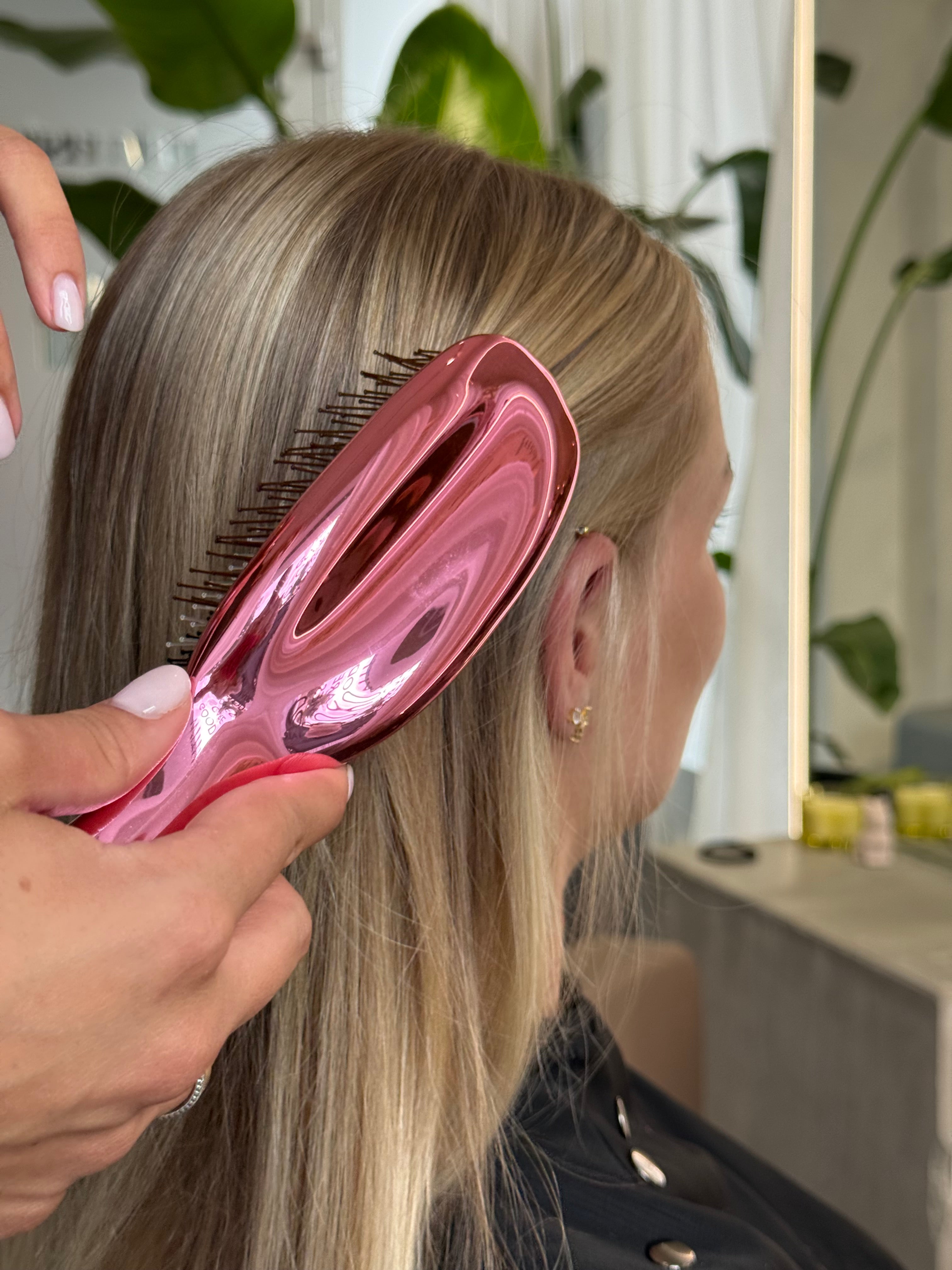 Entwirrbürste PINK CHROM